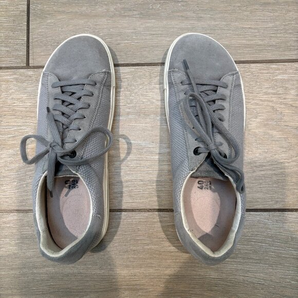 Birkenstock Bend Low Canvas/Suede Whale Gray - Picture 2 of 8